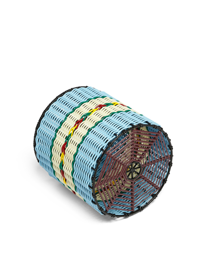 Marni BLUE MARNI MARKET SMALL BASKET outlook