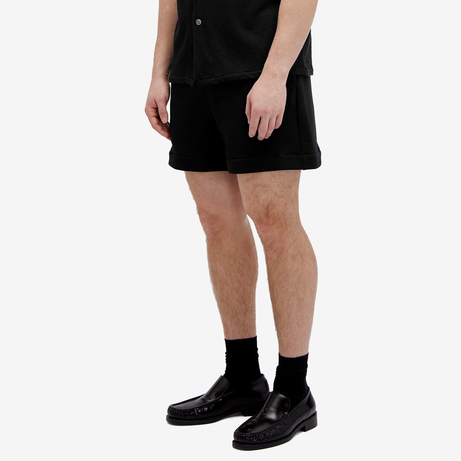 Jil Sander Brushed Cotton Terry Shorts - 2