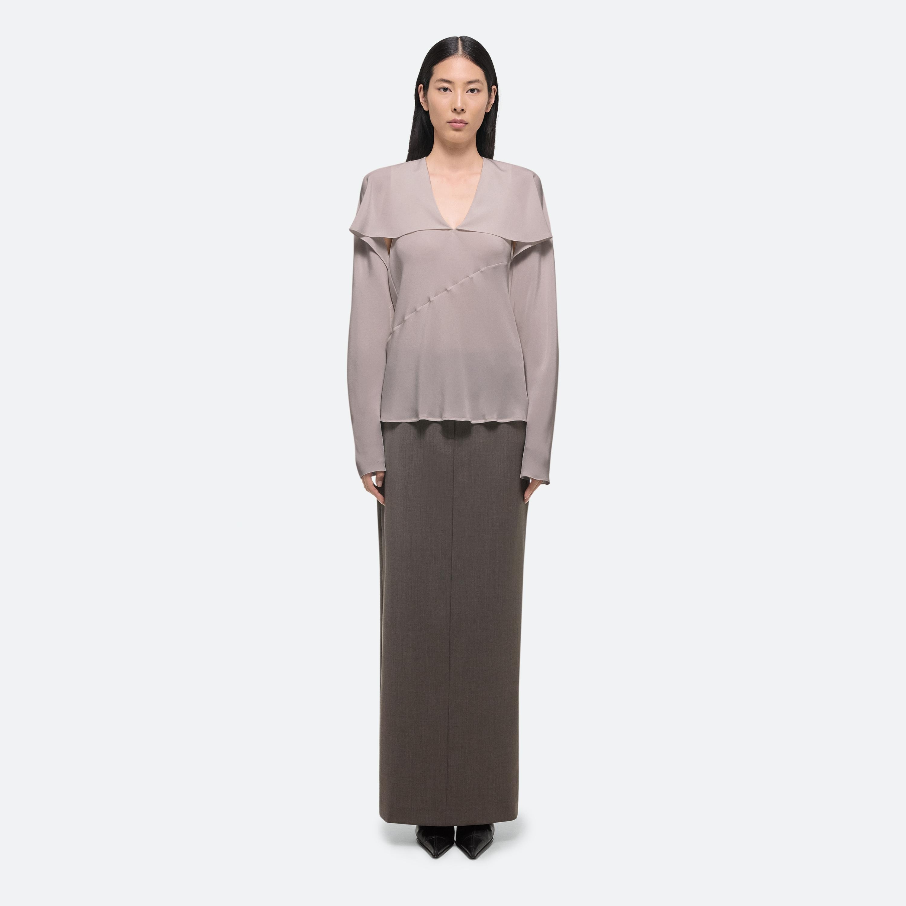 SCARF BLOUSE - 3