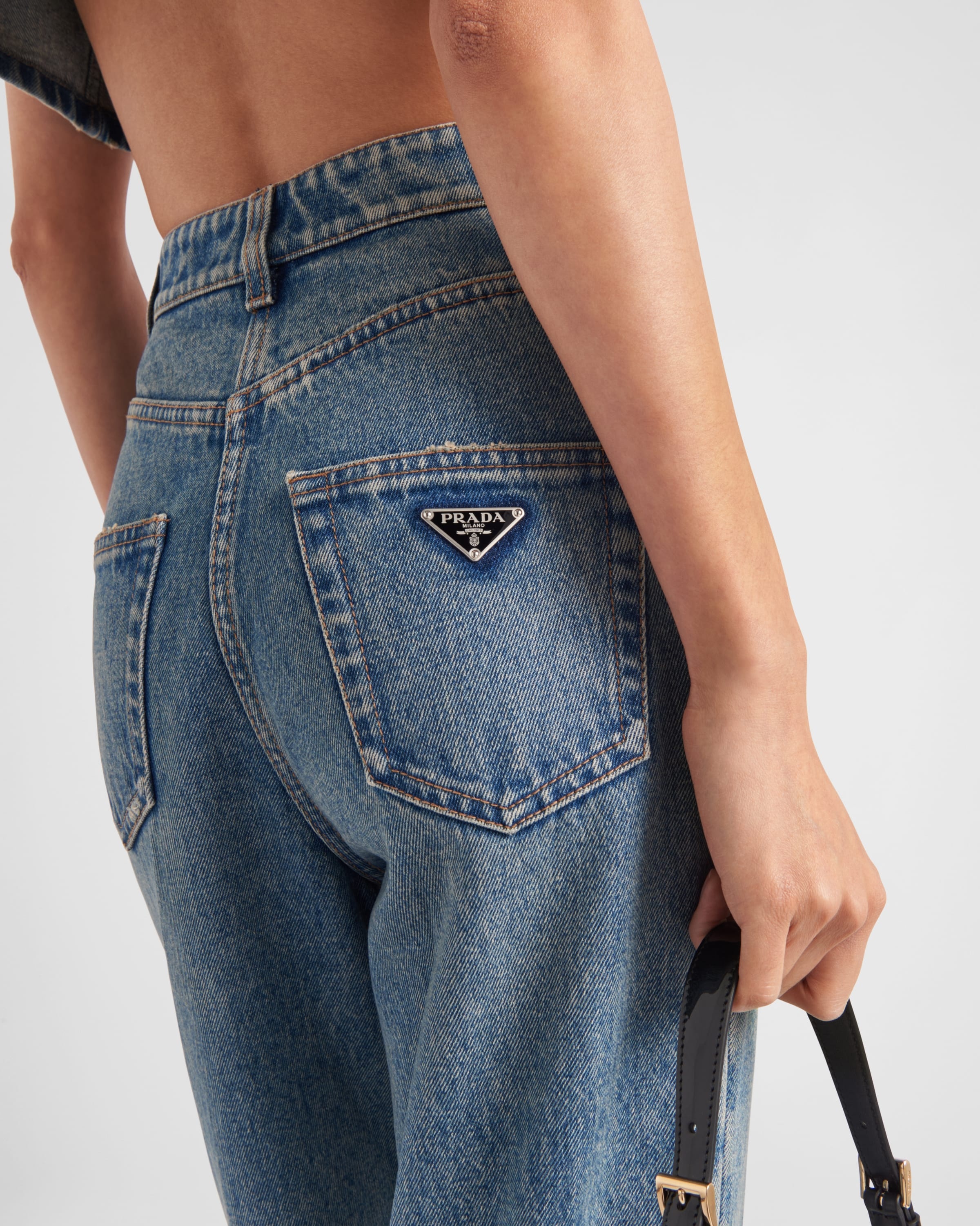 Five-pocket denim jeans - 4