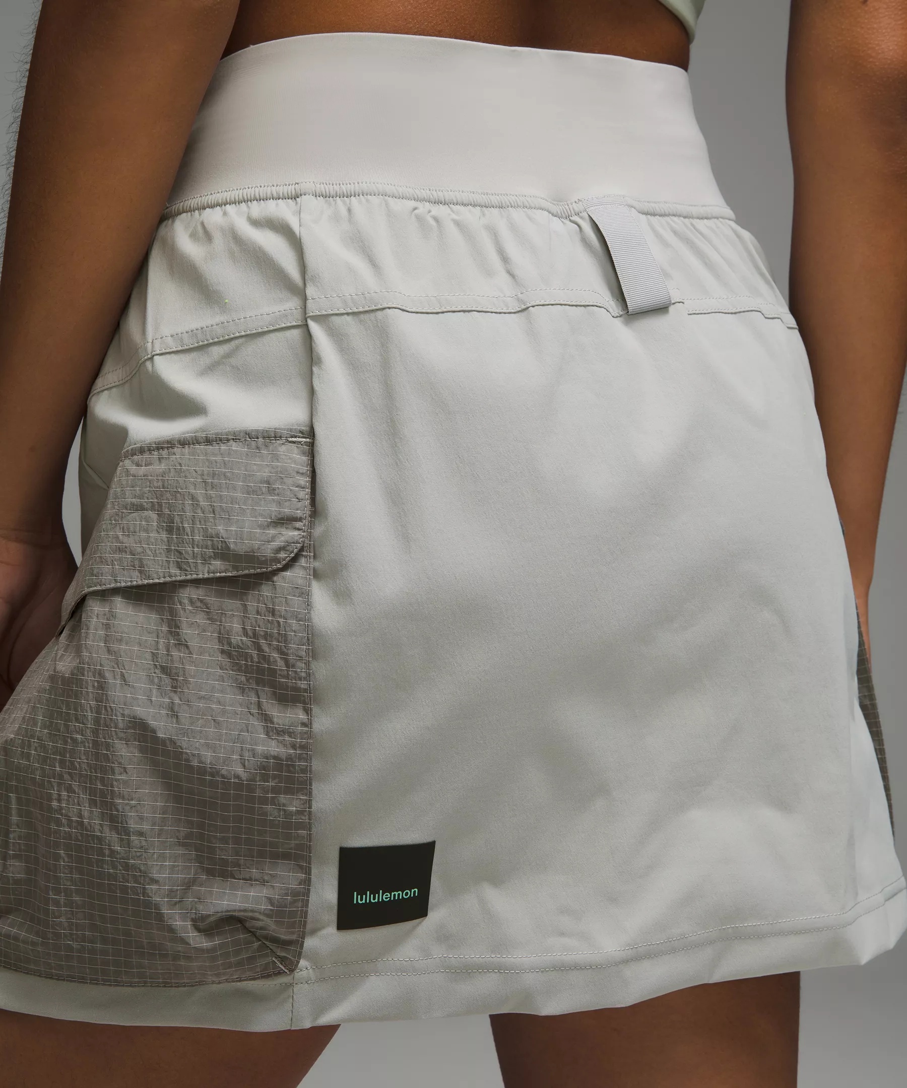 Multi-Pocket Cargo High-Rise Hiking Skirt - 5