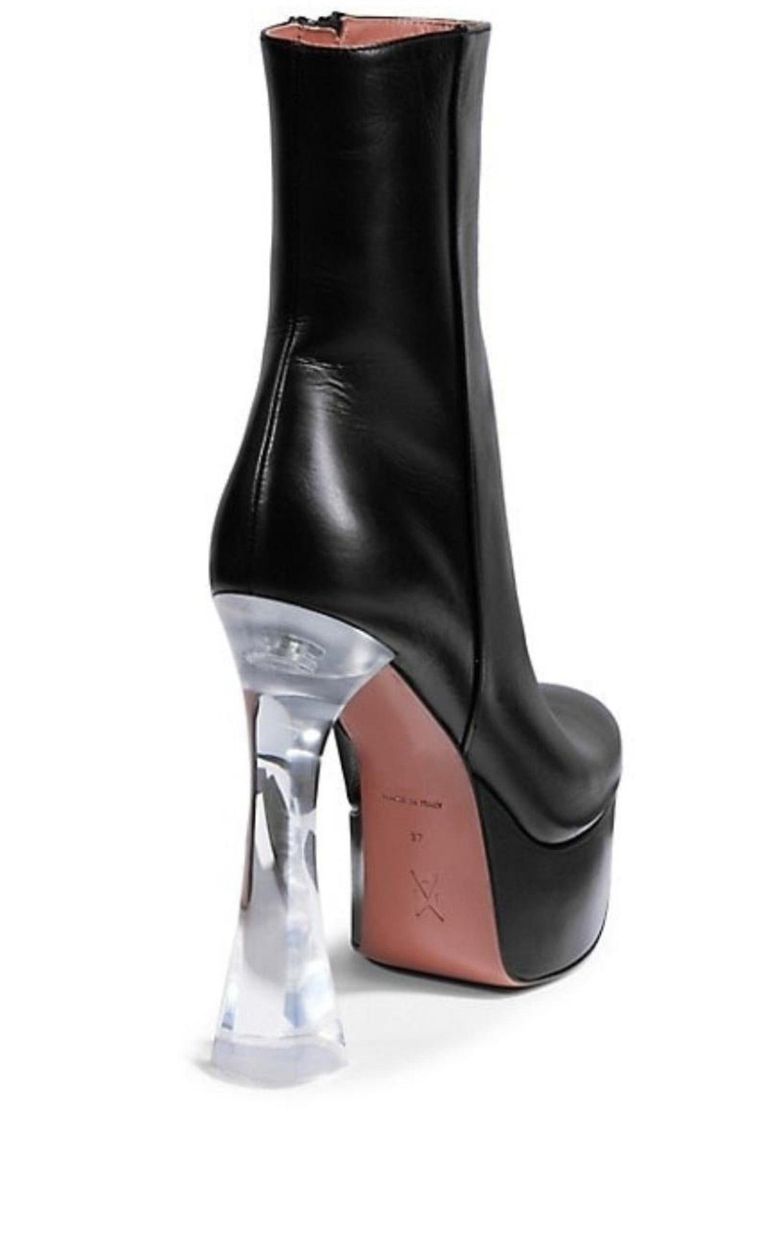 Dua Glass Ankle Boots - 4
