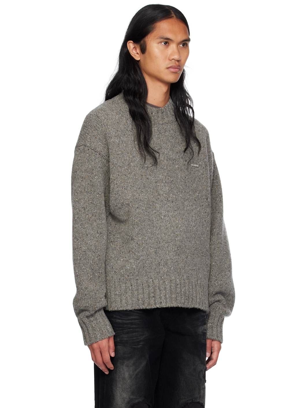 Gray Chunky Sweater - 2