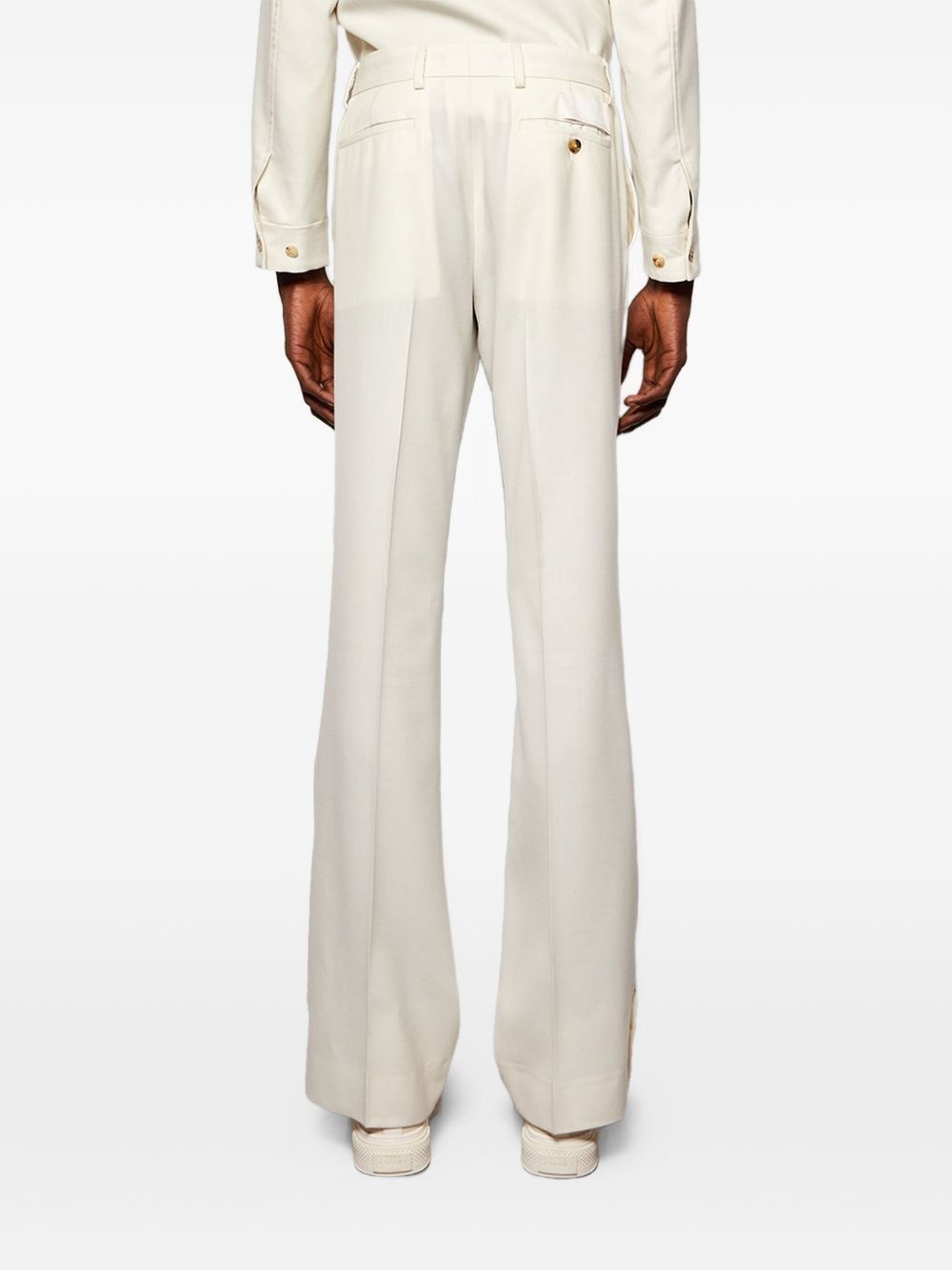straight-leg trousers - 4