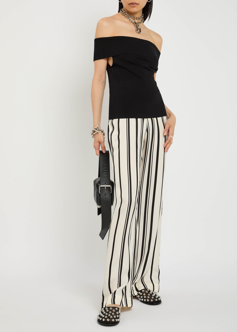 Anine Bing Francis Stretch-knit top - 4