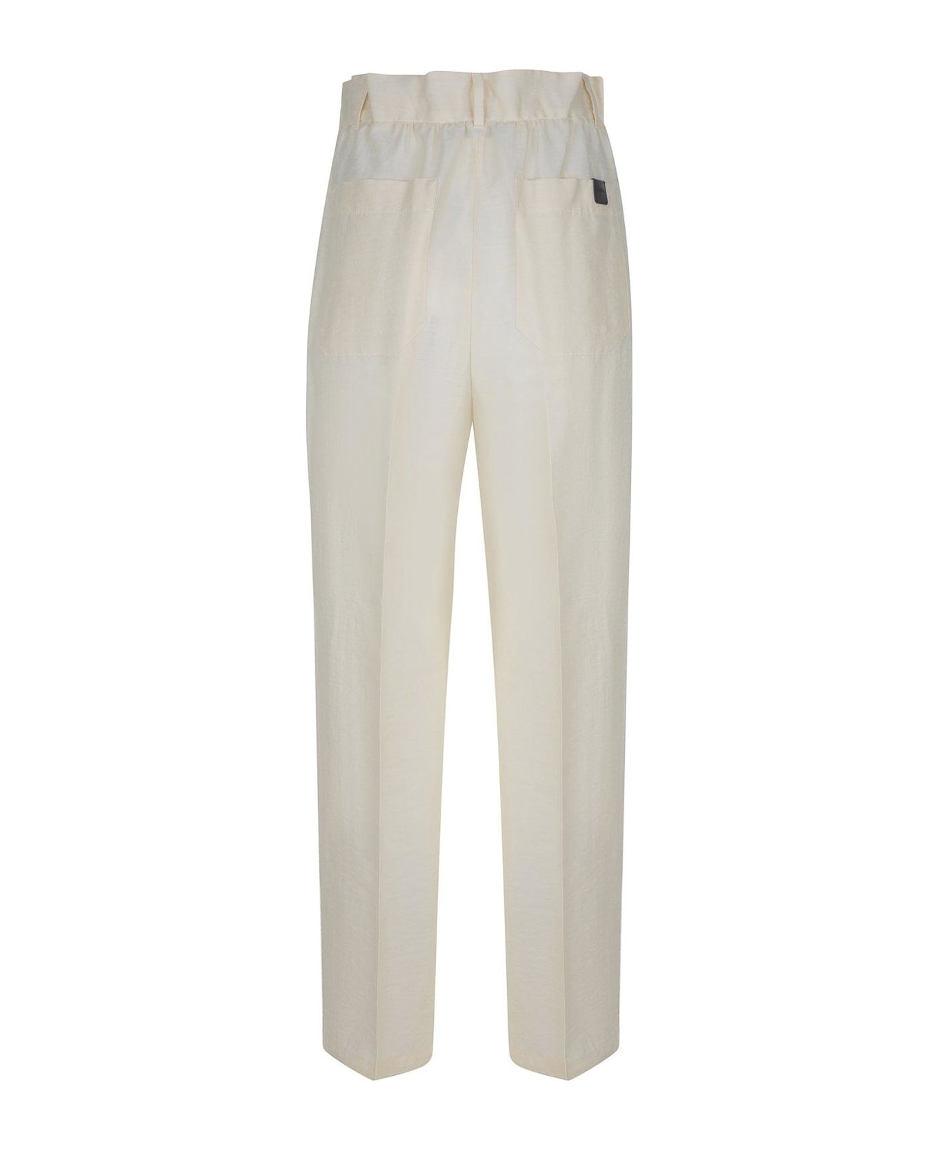 Efedra Pleated Straight Leg Trousers - 2