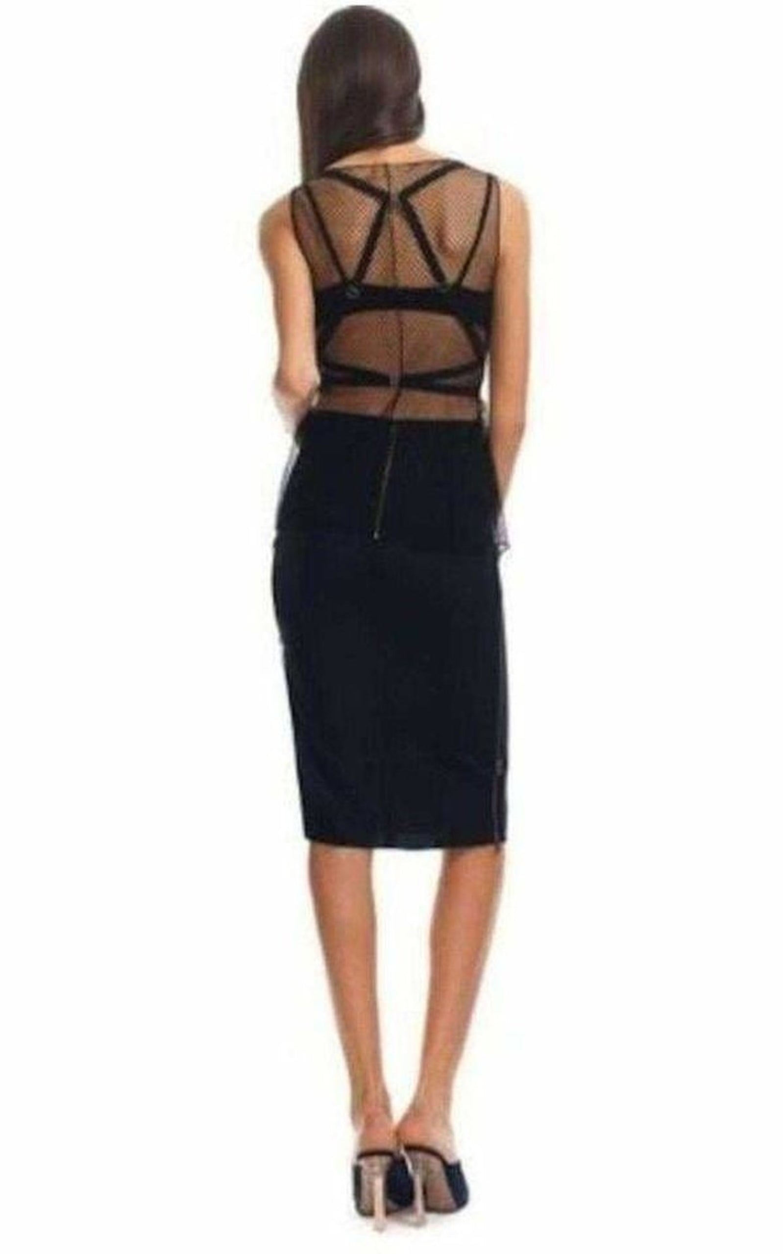 Fishnet Harness Tank Top - 4
