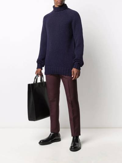 Jil Sander mock-neck wool jumper outlook