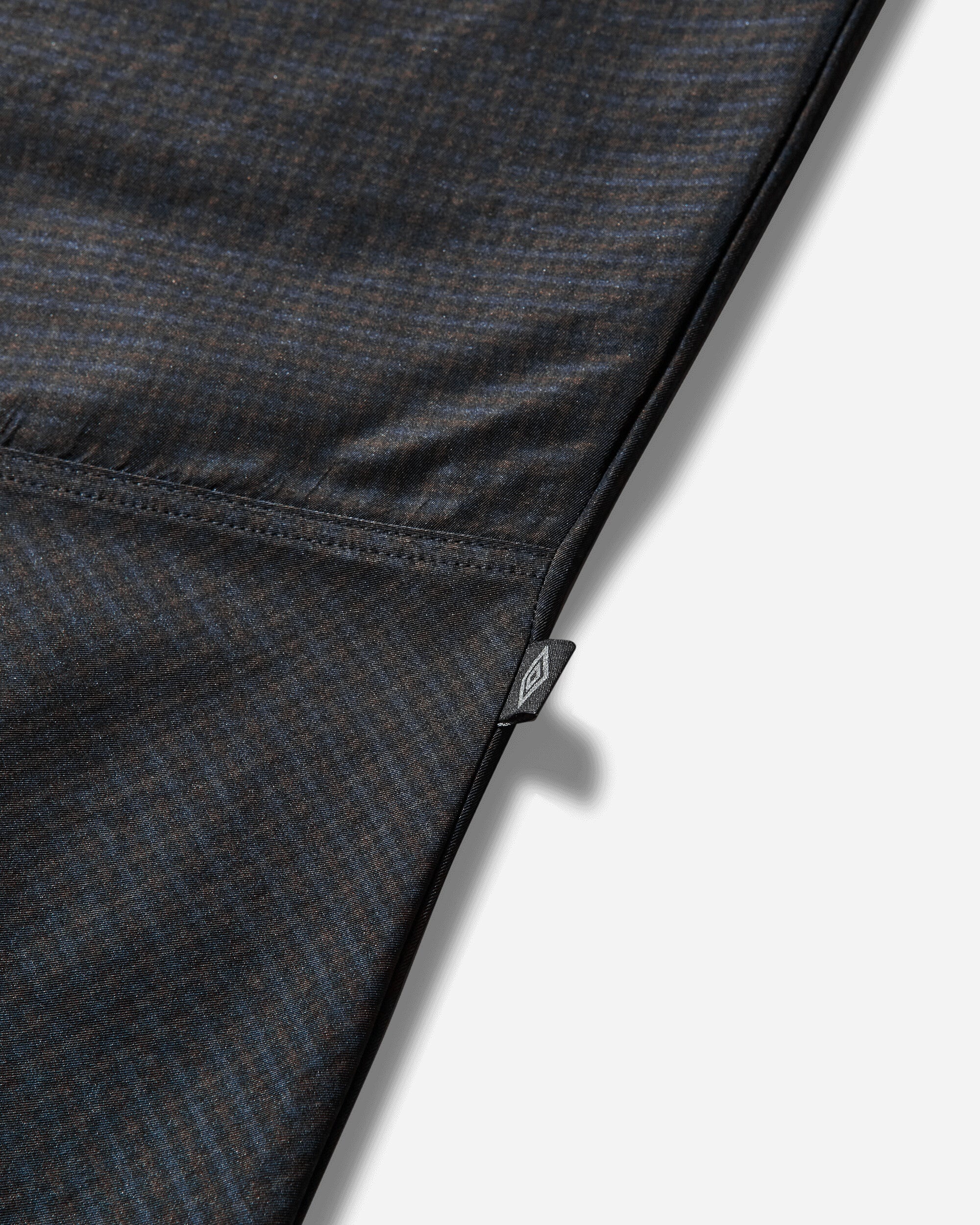 Men's Check Track Pants Navy / Dark Brown - 4
