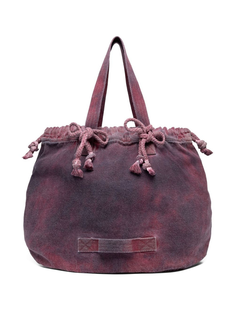 drawstring fake garden shoulder bag 1