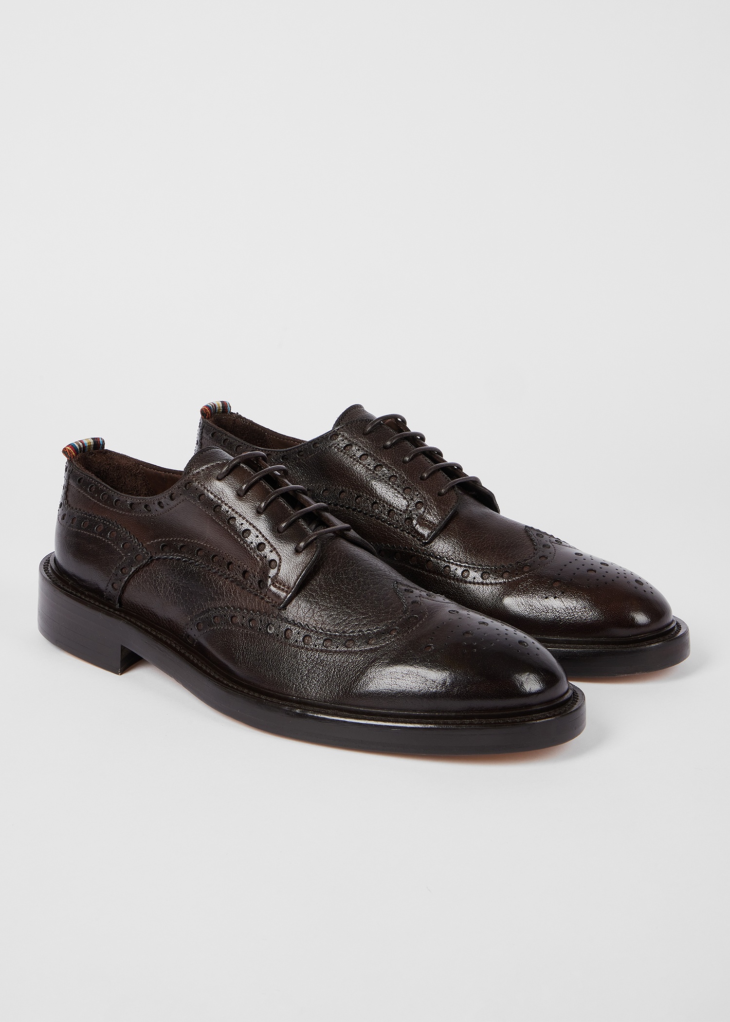 Dark Brown 'Langley' Brogues - 3