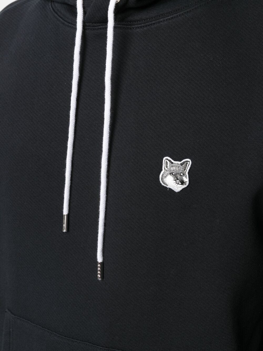 fox-head patch classic hoodie - 6