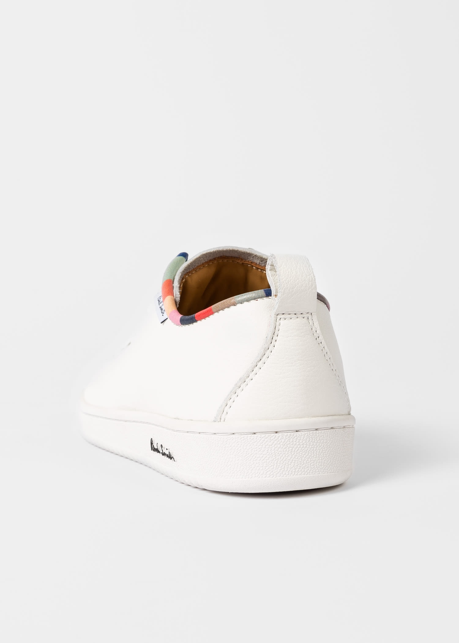 Leather 'Miyata' Sneakers with 'Swirl' Trim - 3