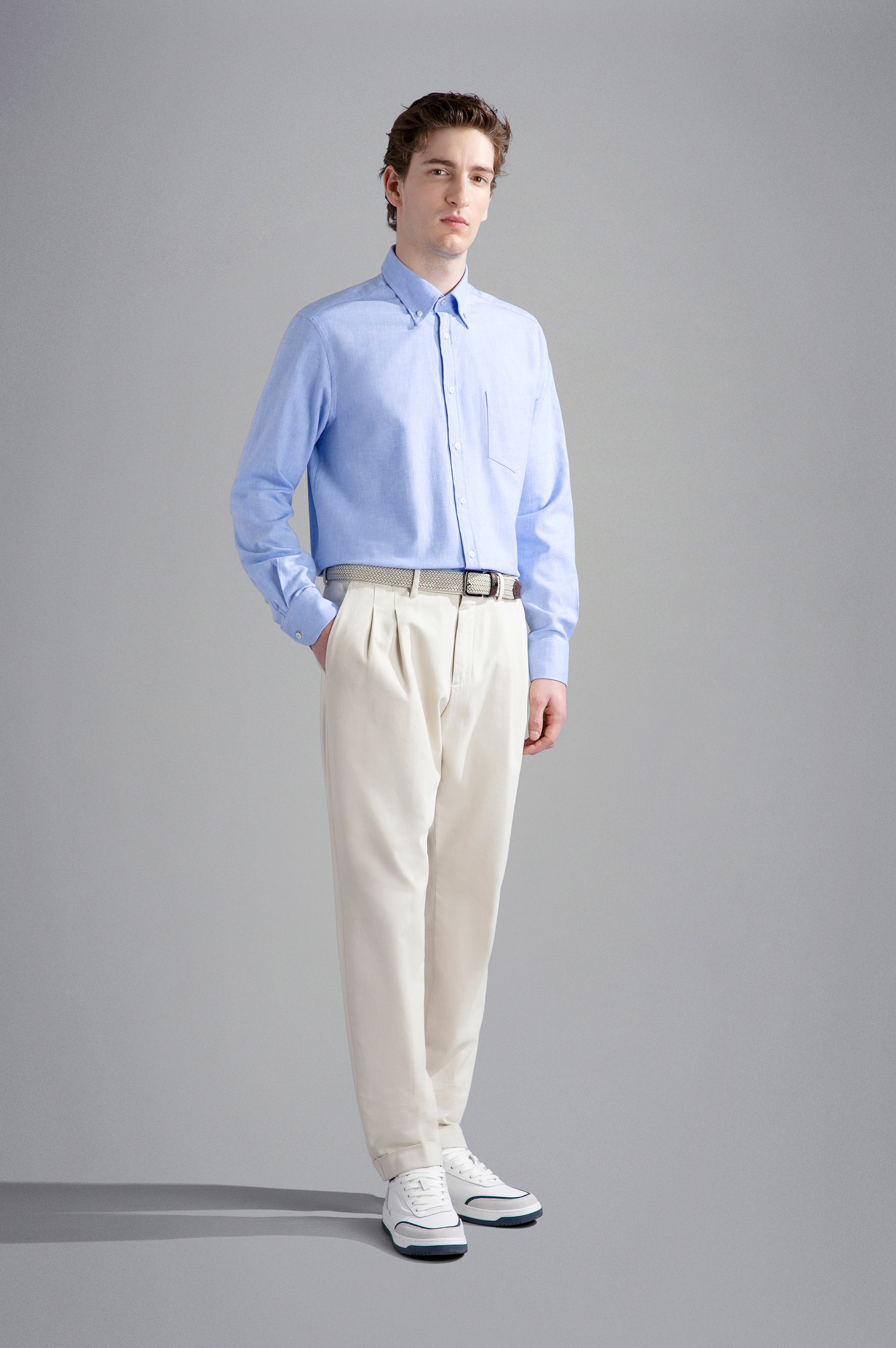 COTTON AND LINEN SHIRT - 2