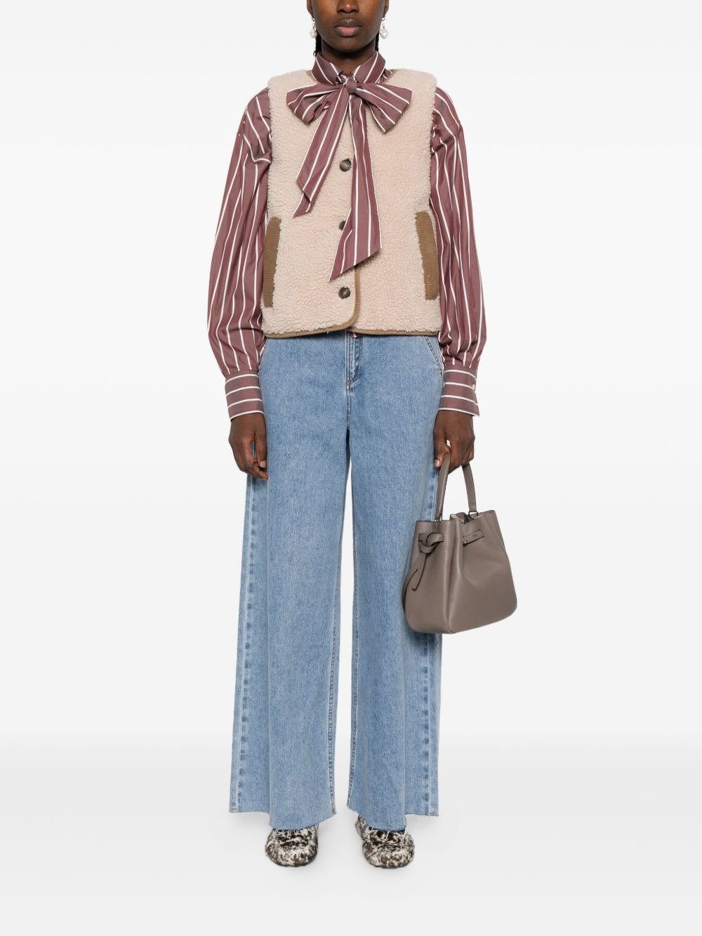 button-fastening gilet - 2