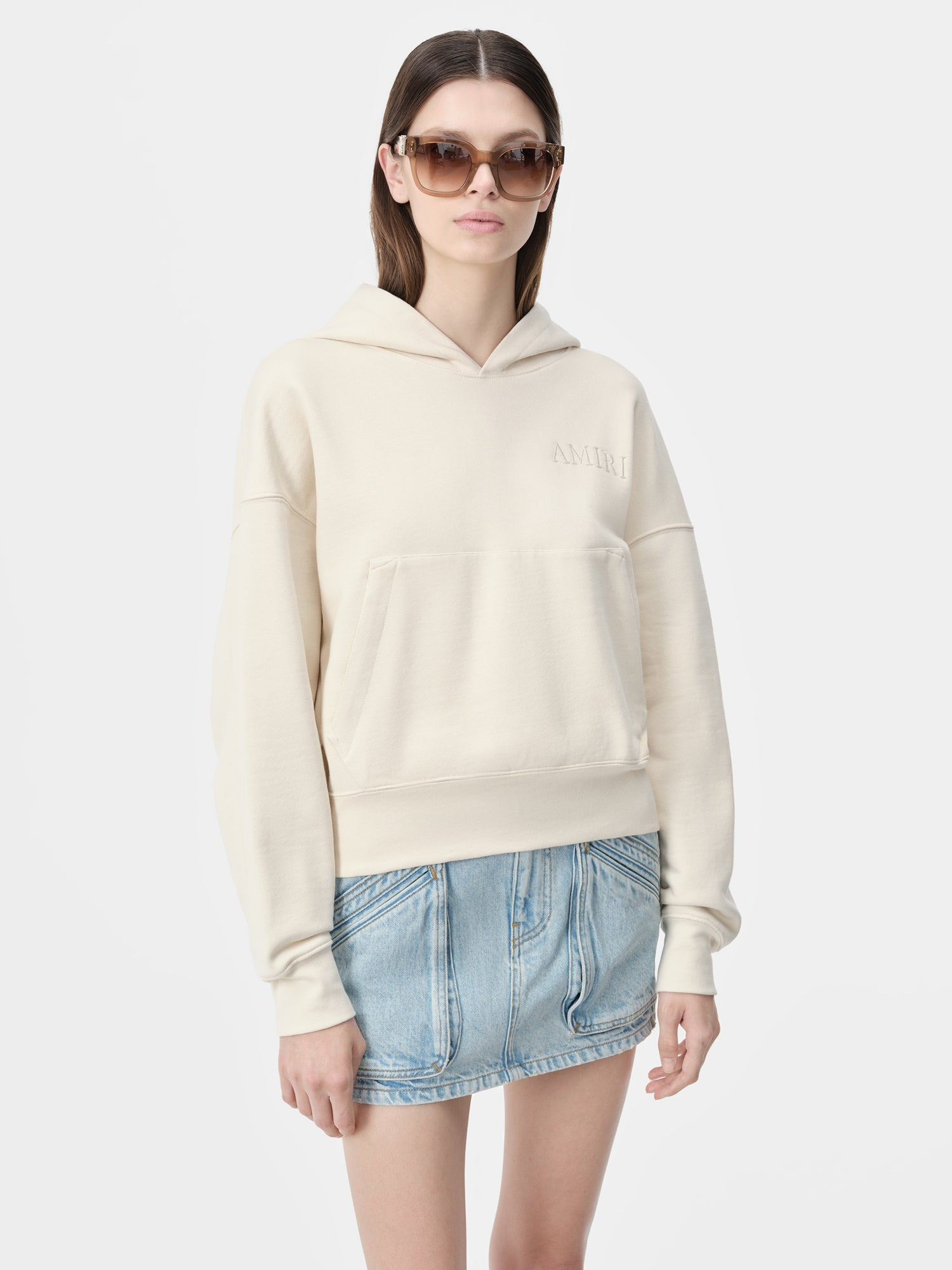 WOMEN'S AMIRI EMBROIDERED HOODIE - 4