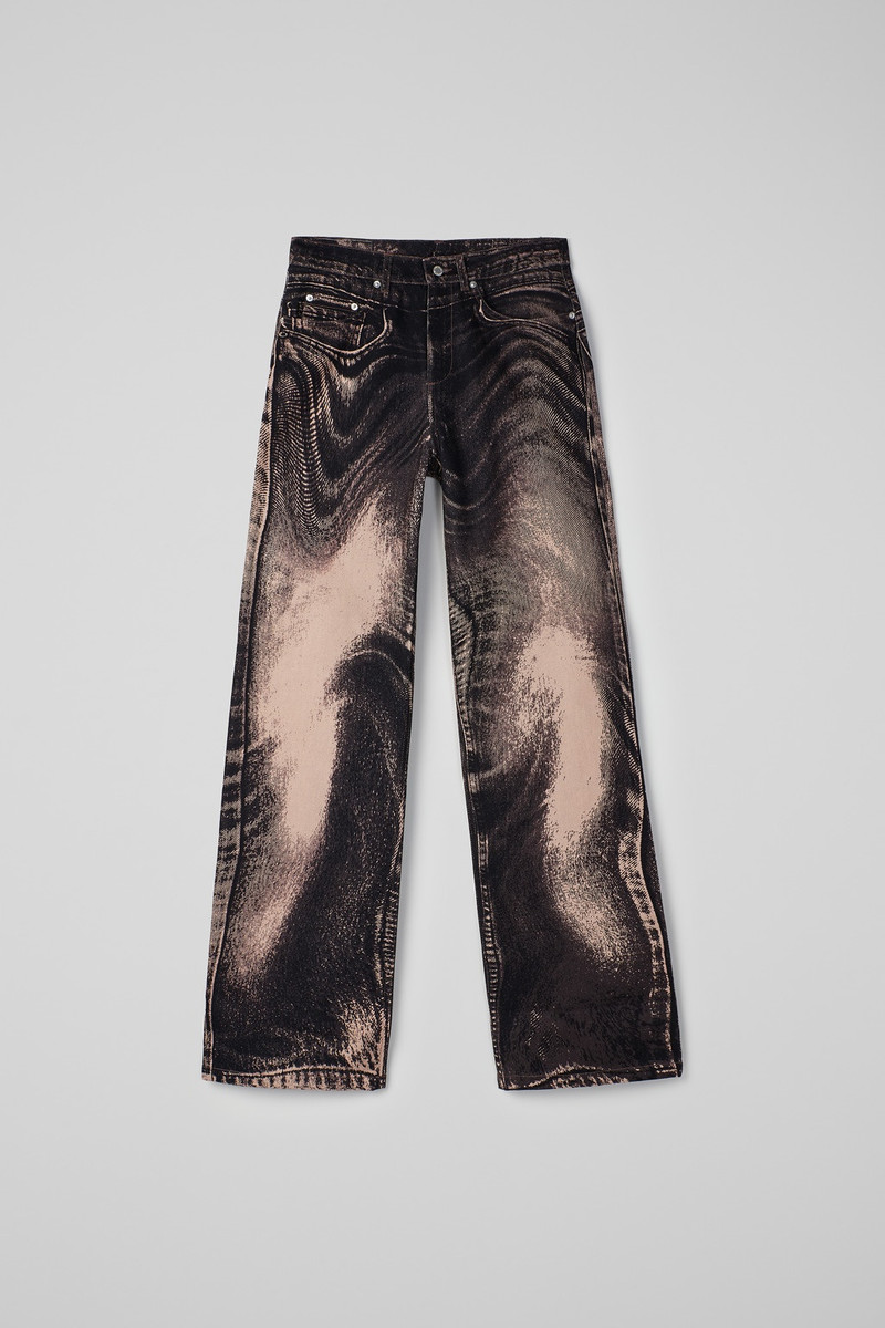 Dusty Pink Denim Jeans 1