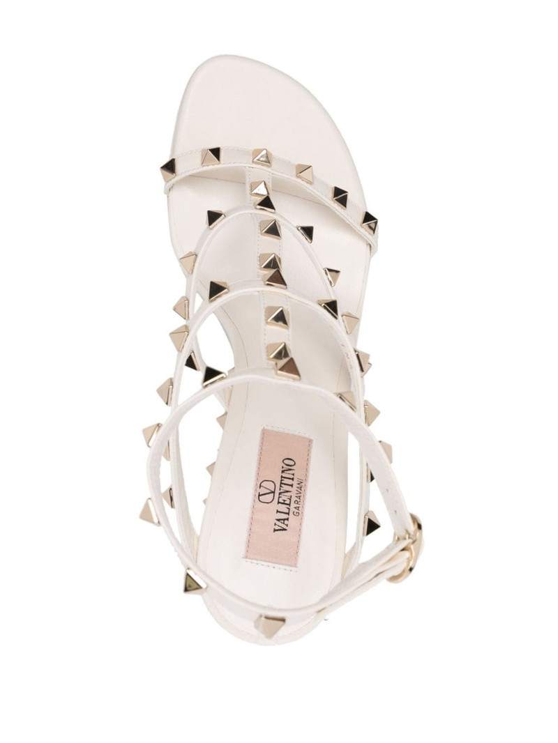 105mm Rockstud wedge sandals 4