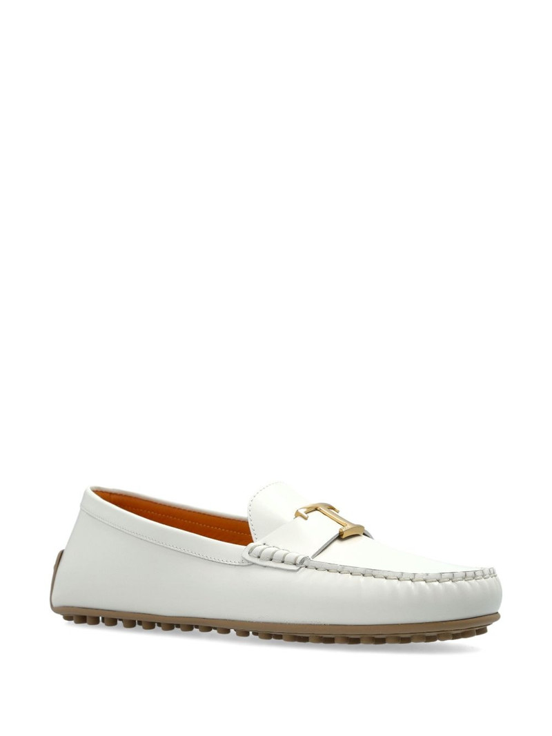 Tod's leather loafers outlook