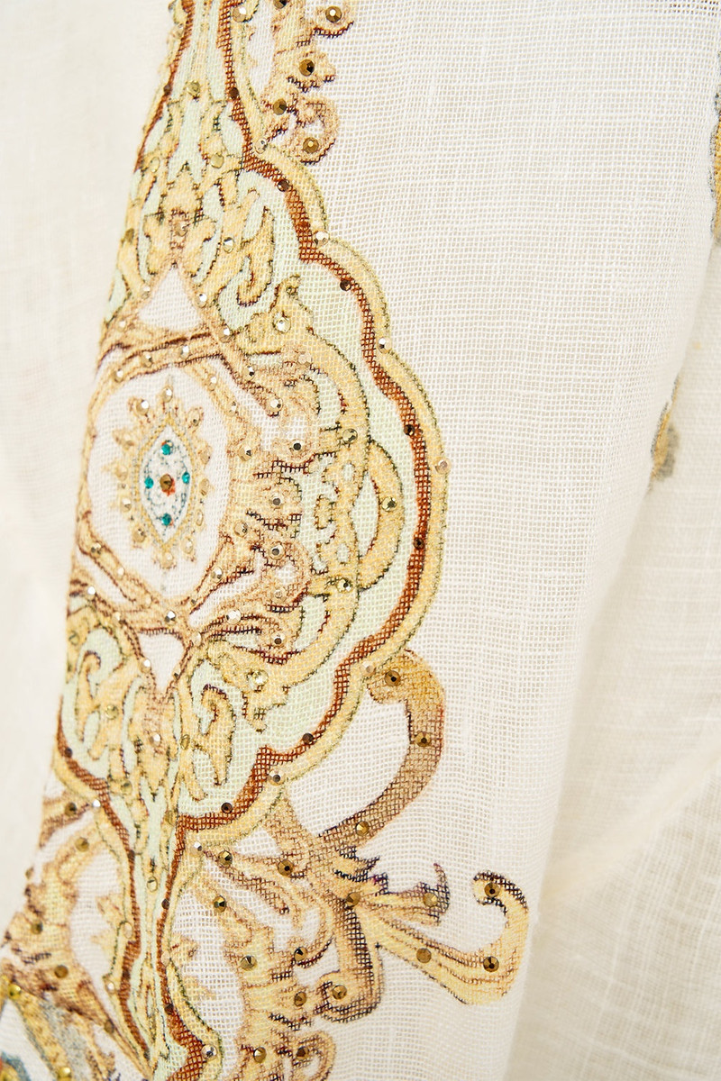 PANELLED HAREM PANT WITH TIE WAIST 6