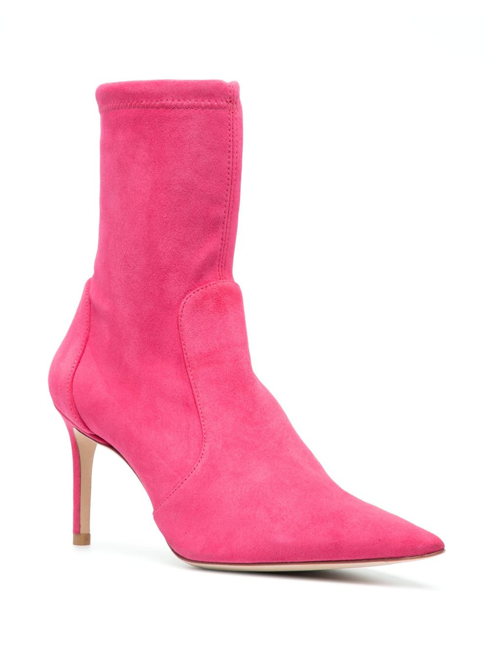 85mm pointed-toe boots - 2
