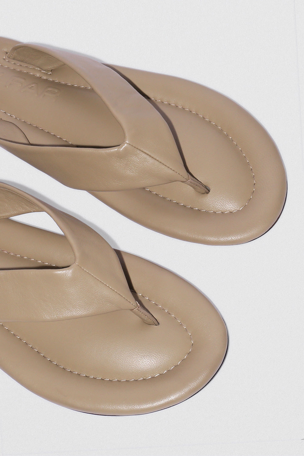 Dasha Mangrove Lamb Nappa Leather Flip-Flop Sandal - 3