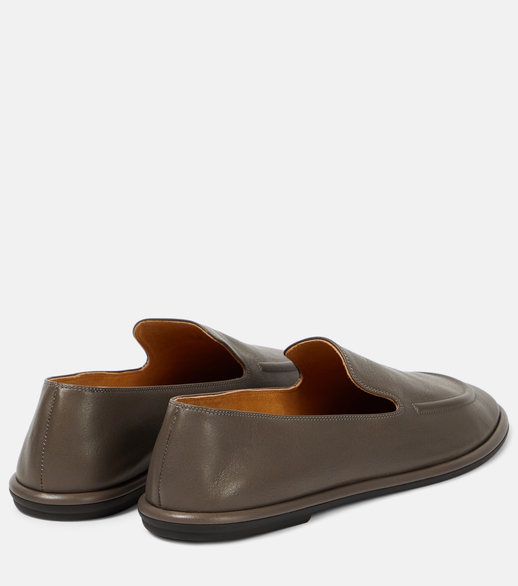 Canal leather loafers - 3