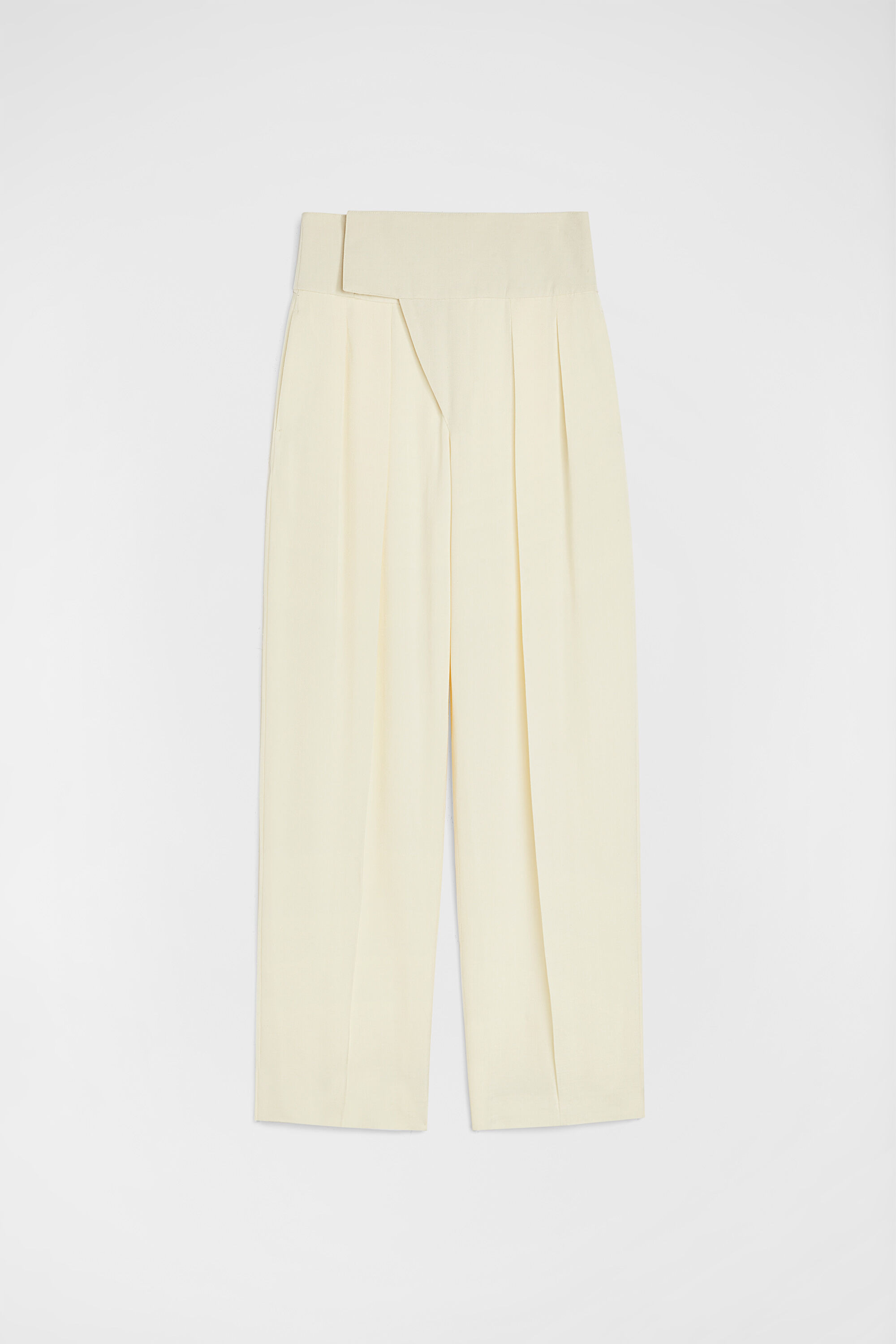Silk Blend Trousers - 1
