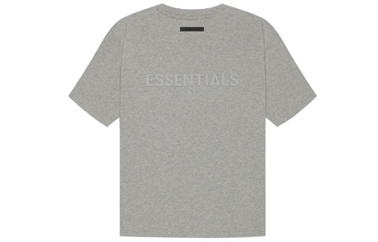 Fear of God Essentials SS21 Short Sleeve Tee Dark Heather Oatmeal FOG-SS21-613 - 2