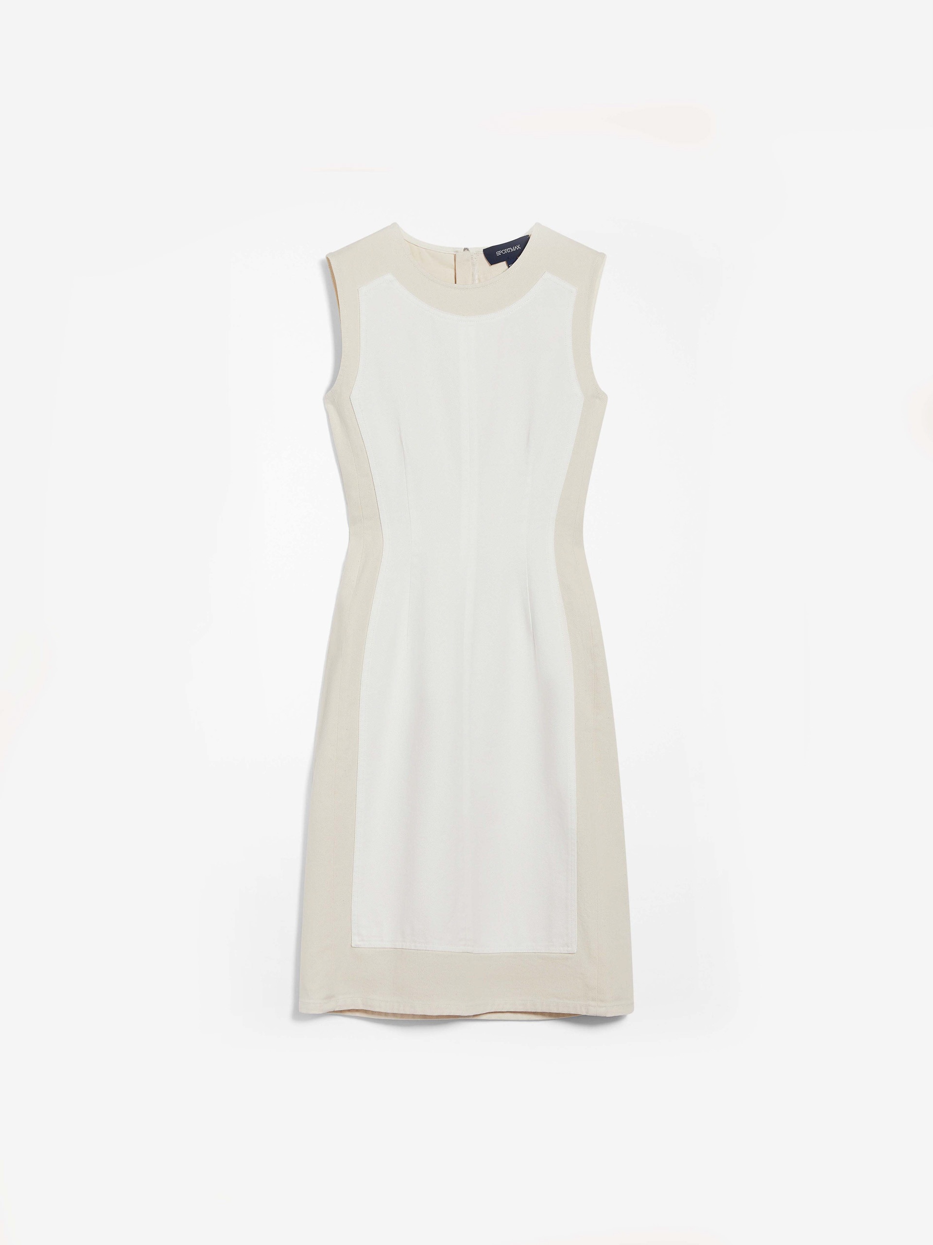 YANG Double-colour sleeveless dress - 1