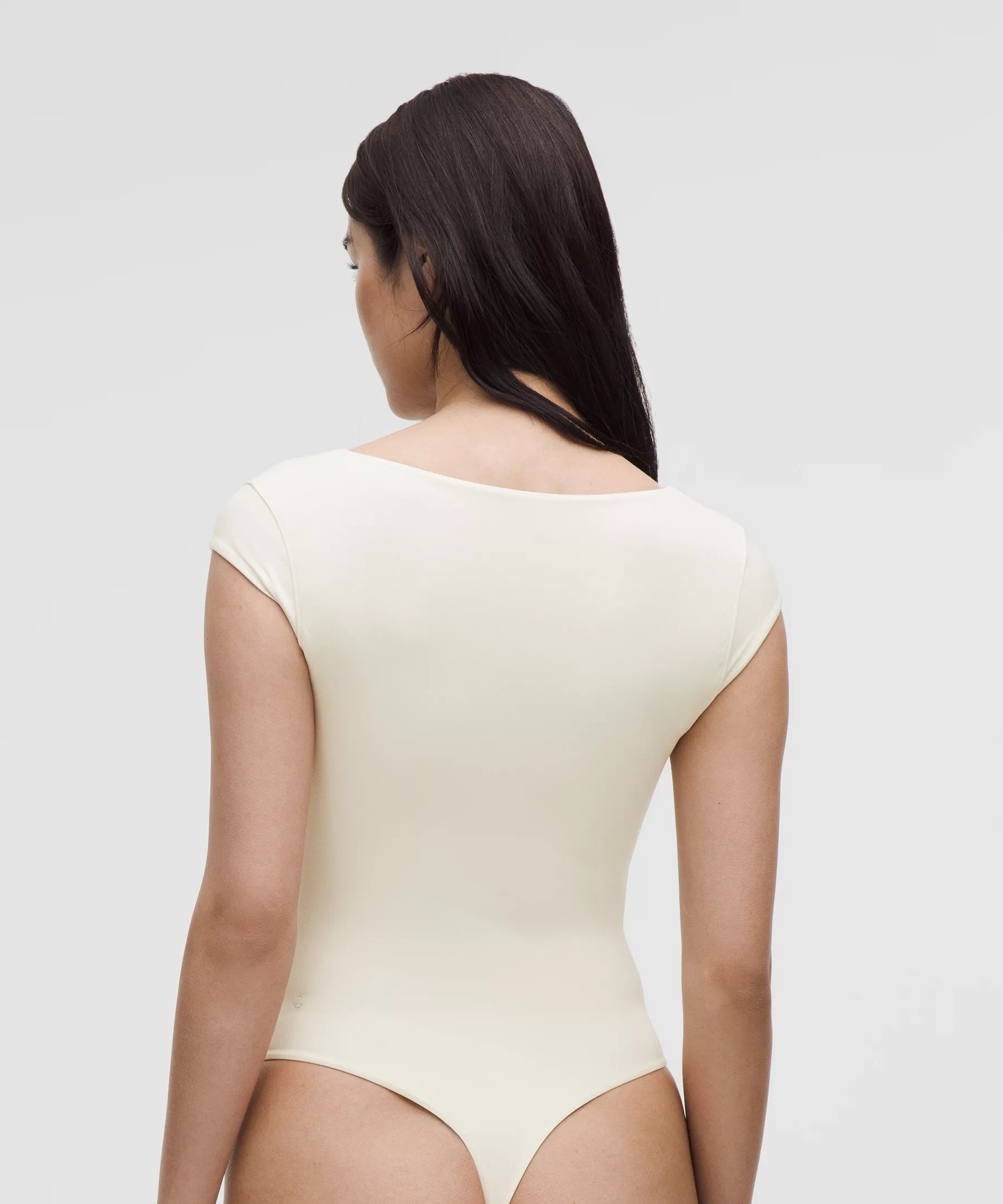 Wundermost Ultra-Soft Nulu Sweetheart Cap-Sleeve Thong Bodysuit - 3