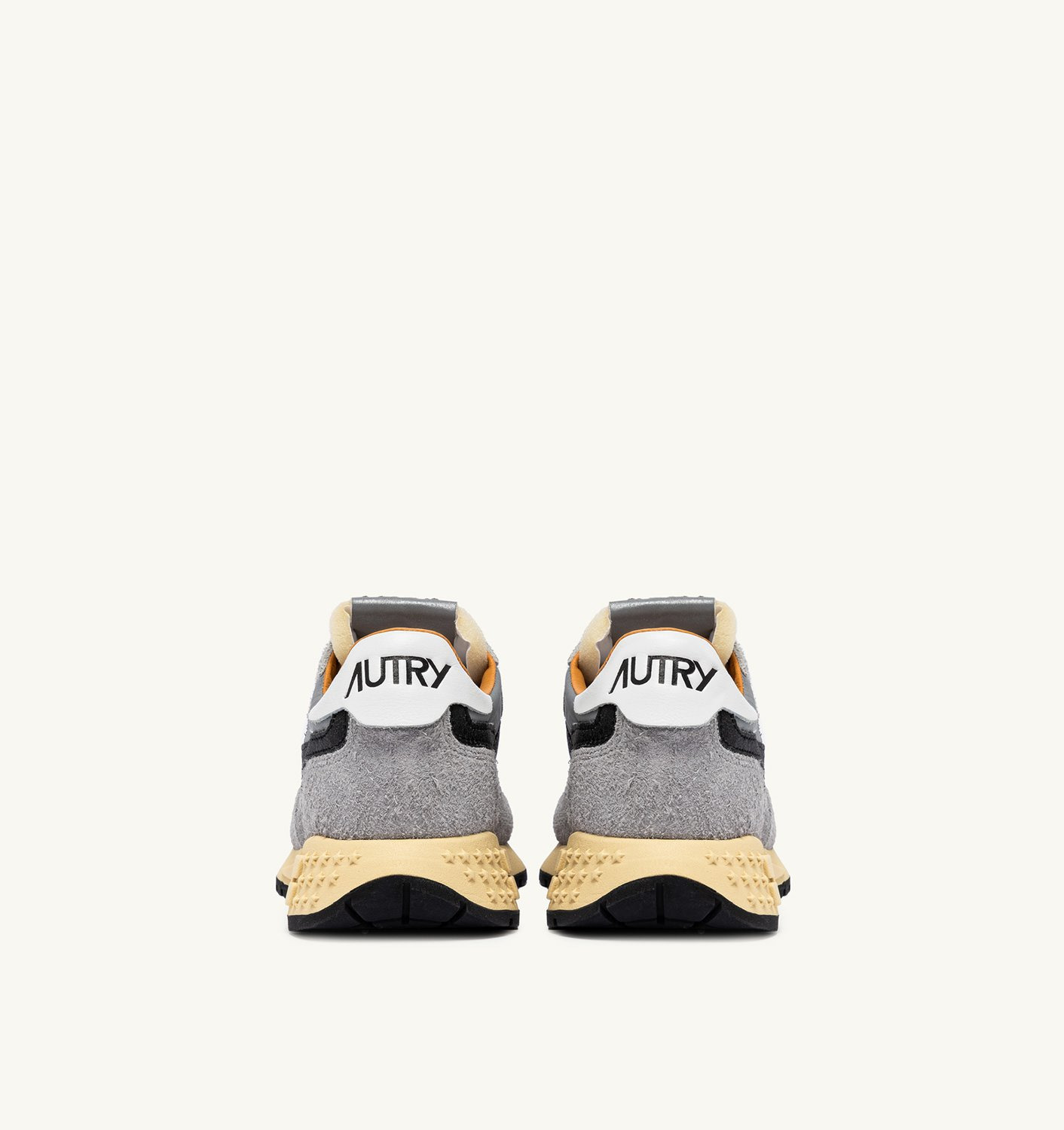 REELWIND LOW SNEAKERS IN SAND SUEDE AND REFLECTIVE NYLON - 3