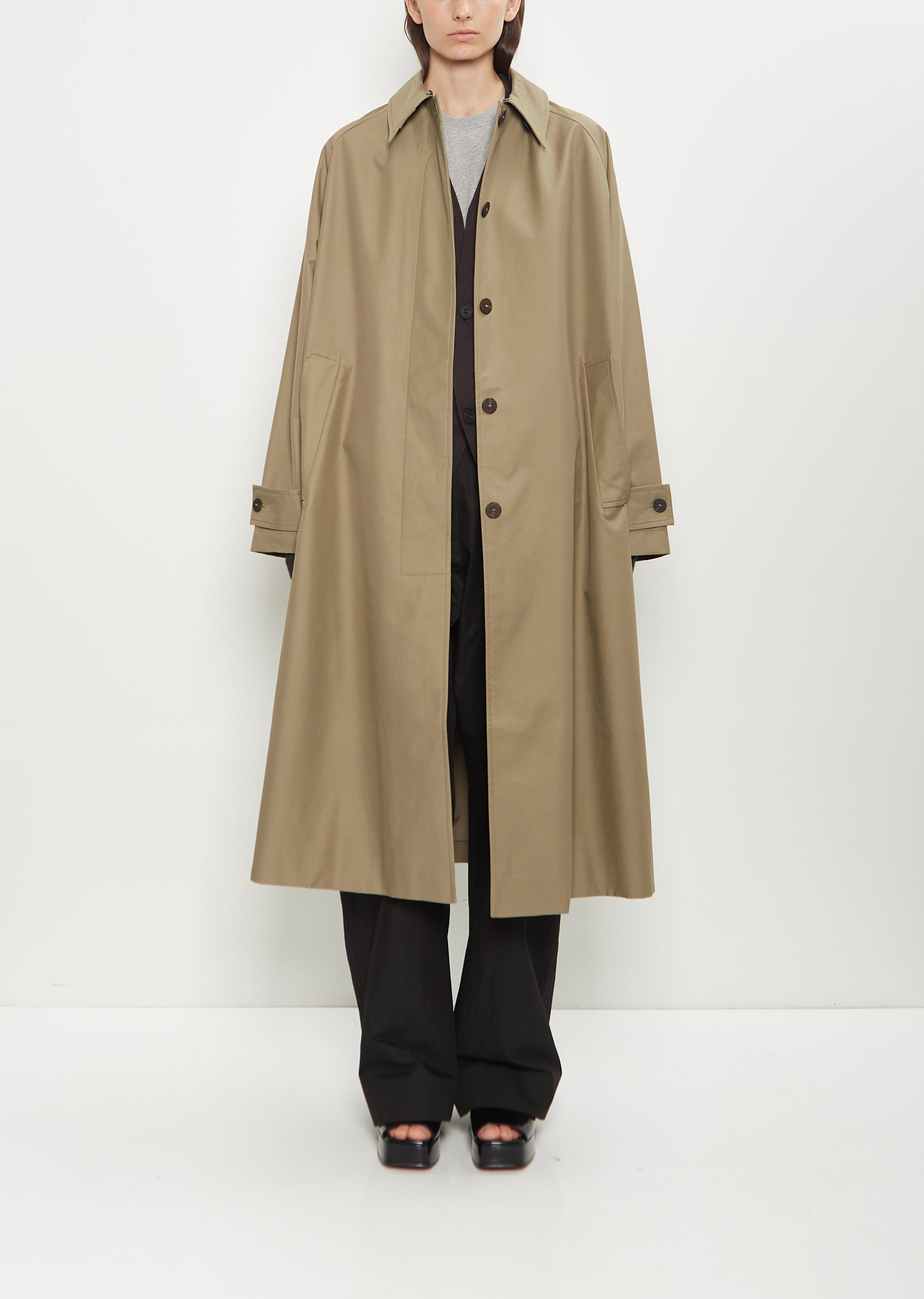 Holin Cotton Everyday Mac Coat - 1