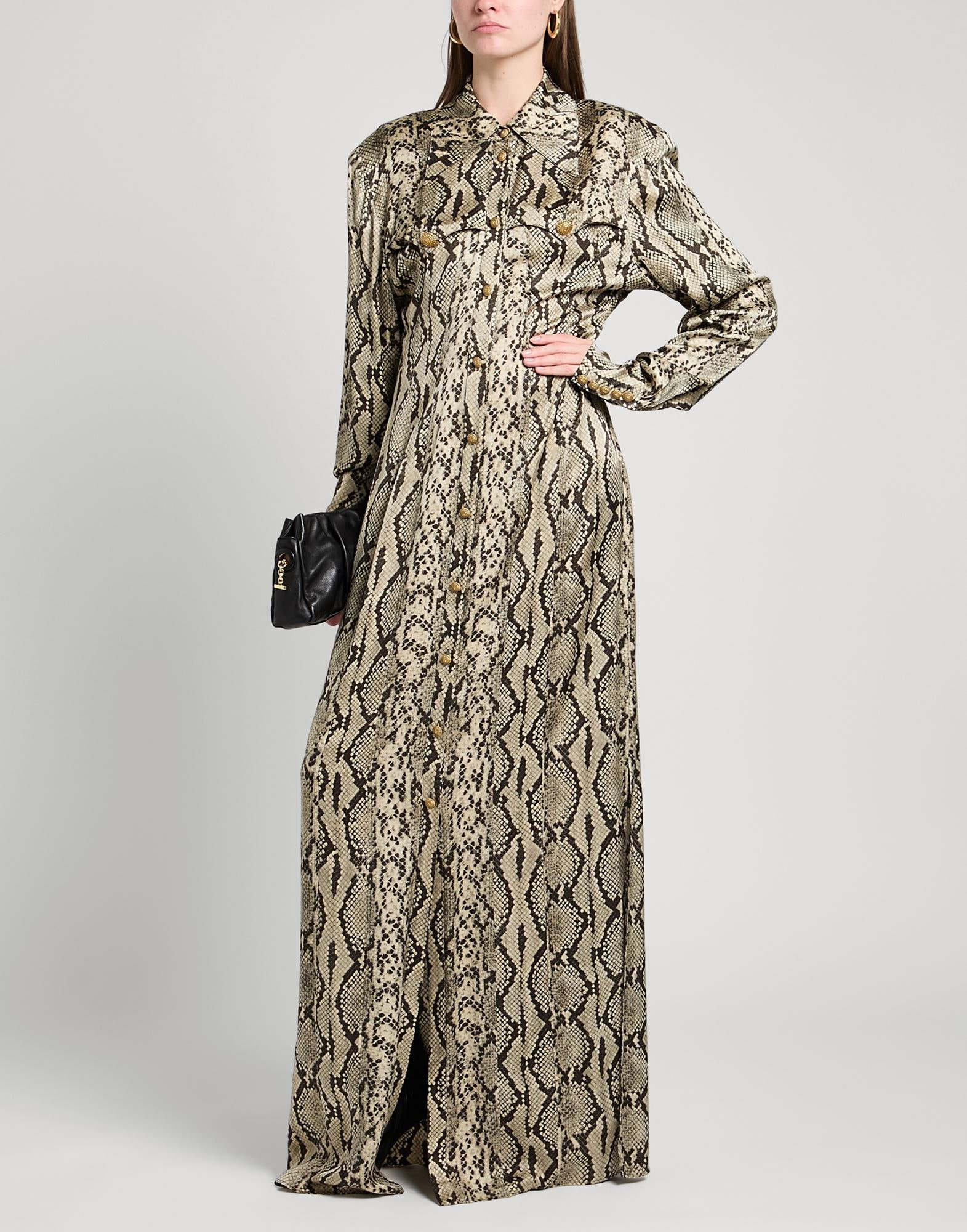 Grey Women's Long Dress - 3