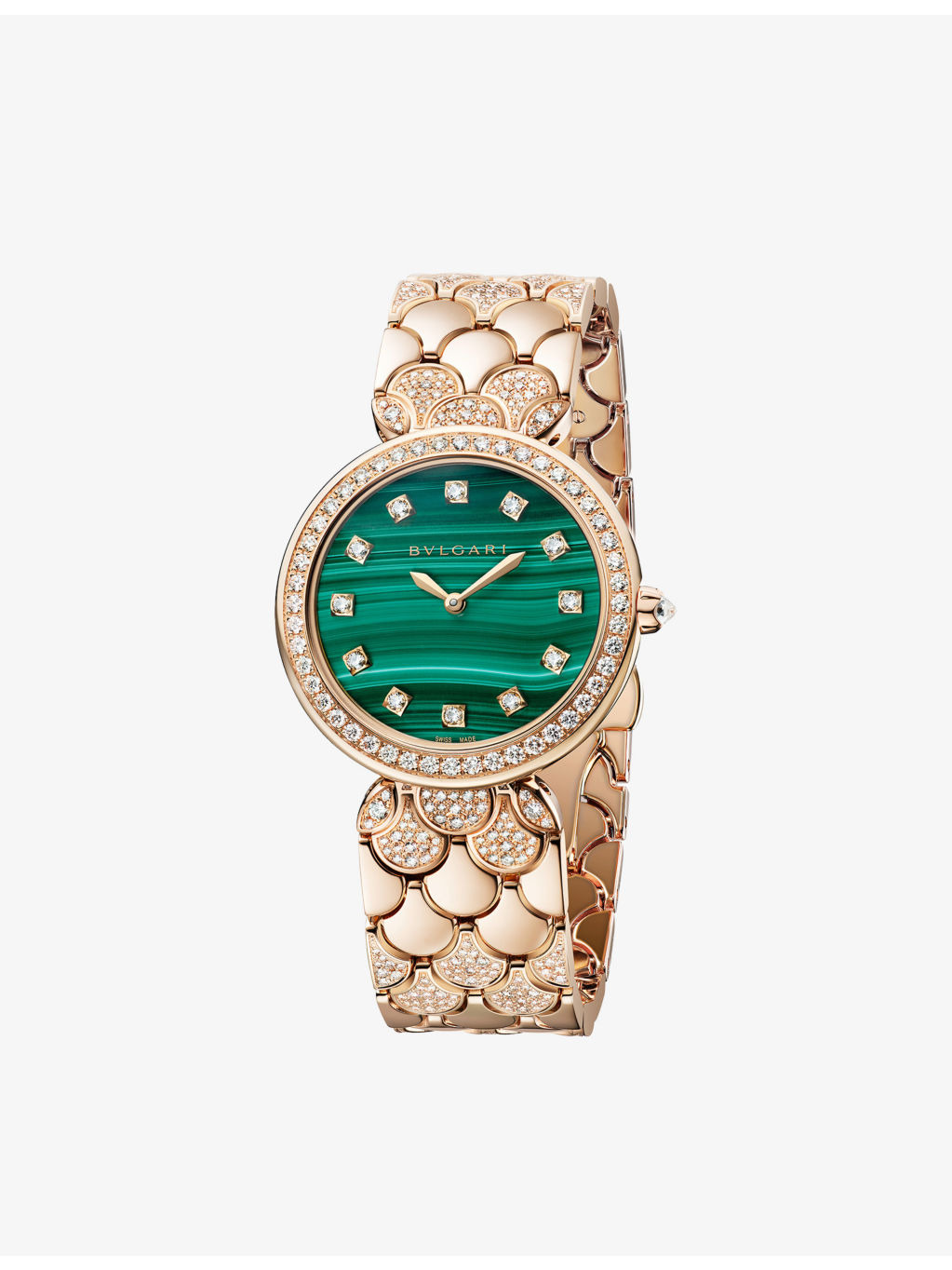 DVP33MALPGD12 Divina 18ct rose-gold and 2.69ct diamond quartz watch - 5