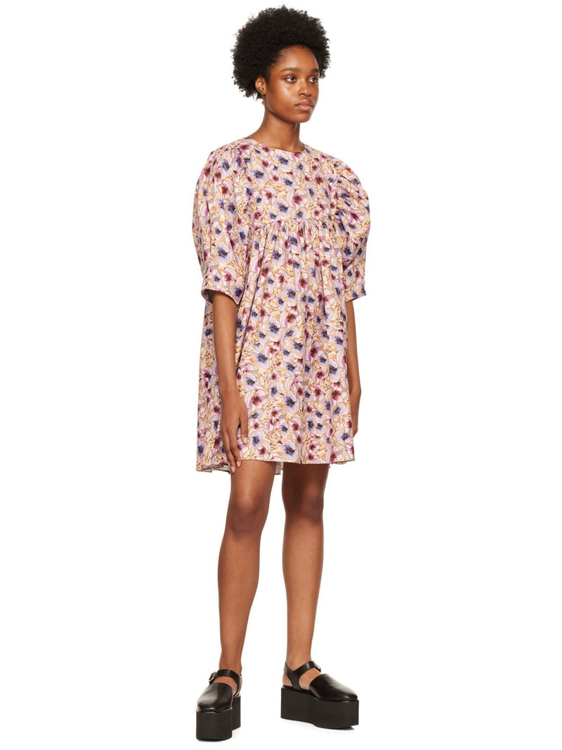 KIKA VARGAS Multicolor Mathilde Minidress outlook