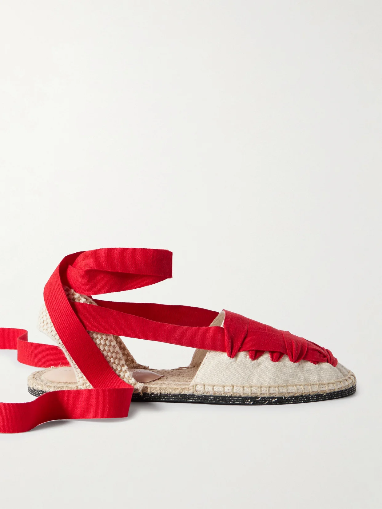 Wilson Lace-up Canvas Espadrilles - 1