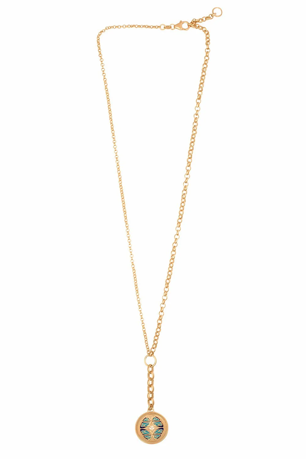 Reverie - Medium Mixed Belcher Extension Chain Necklace - 1