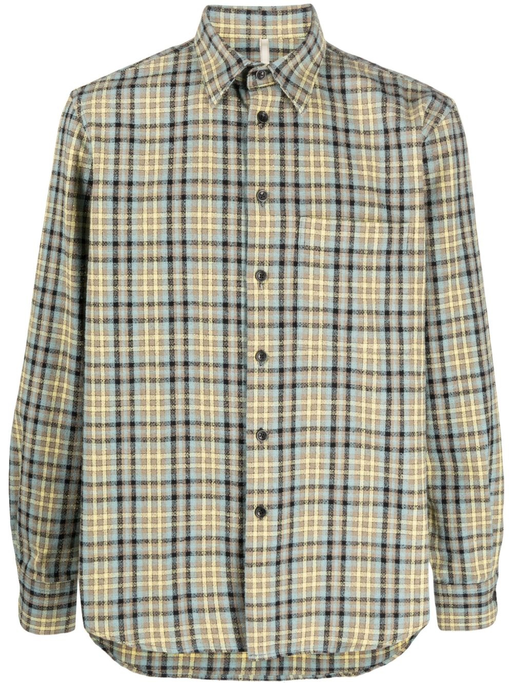 Ace plaid-pattern shirt - 1