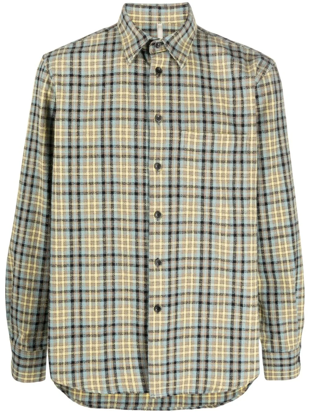 Ace plaid-pattern shirt - 1