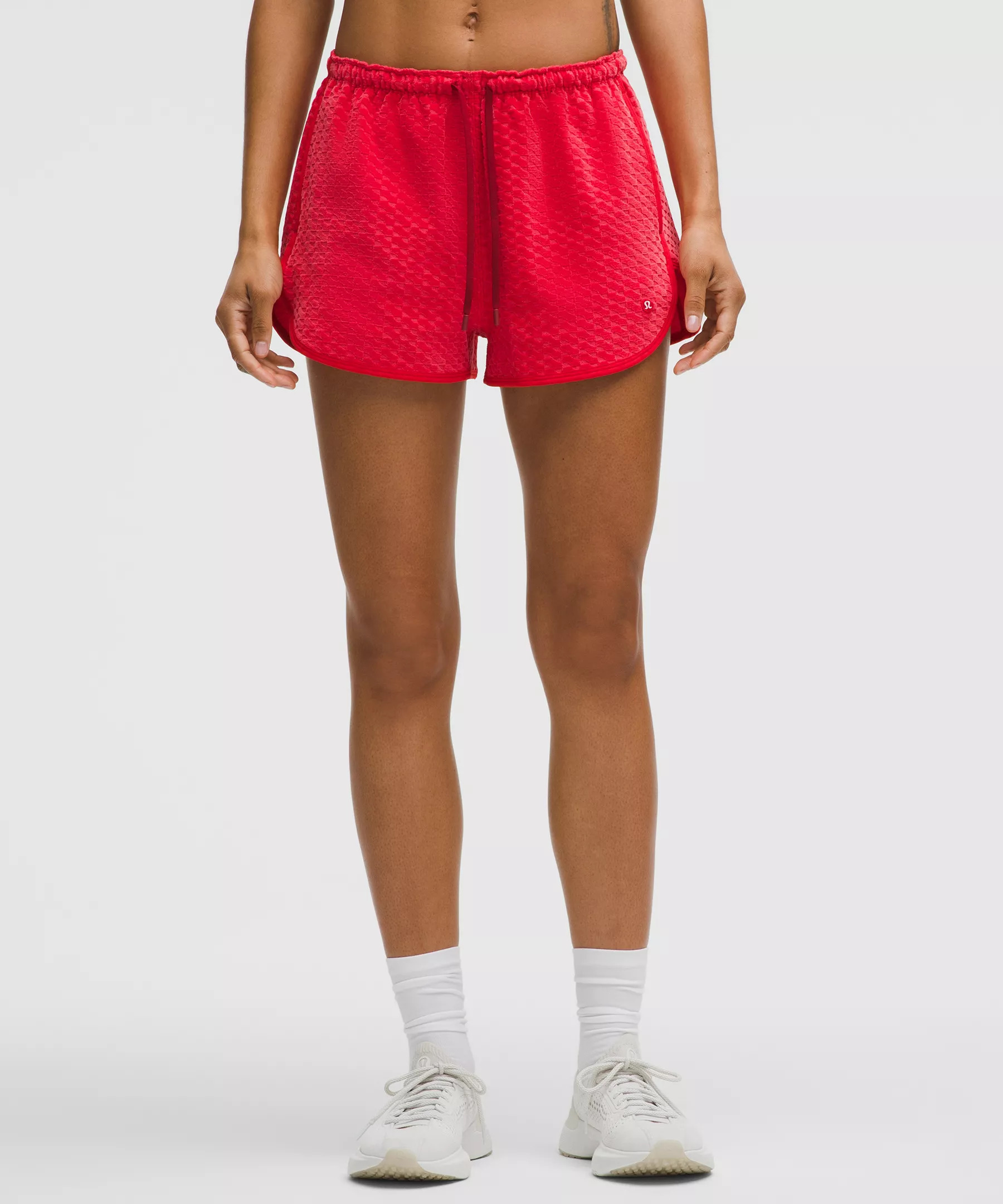 Velvet Terry Slim-Fit High-Rise Short 2" - 6