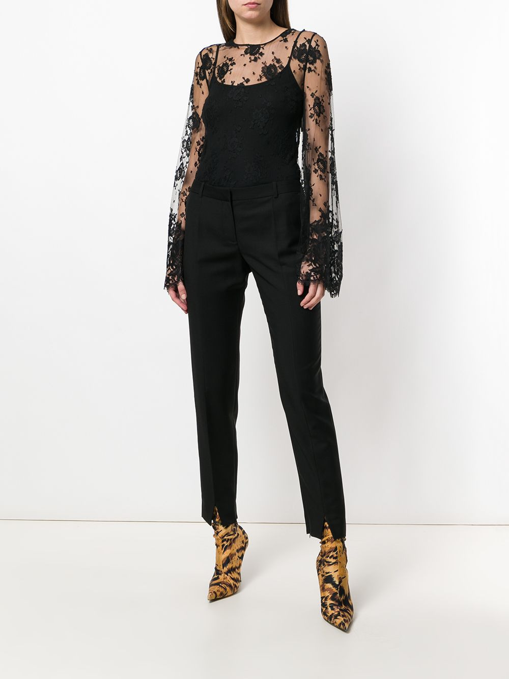 tailored fitted trousers - 2