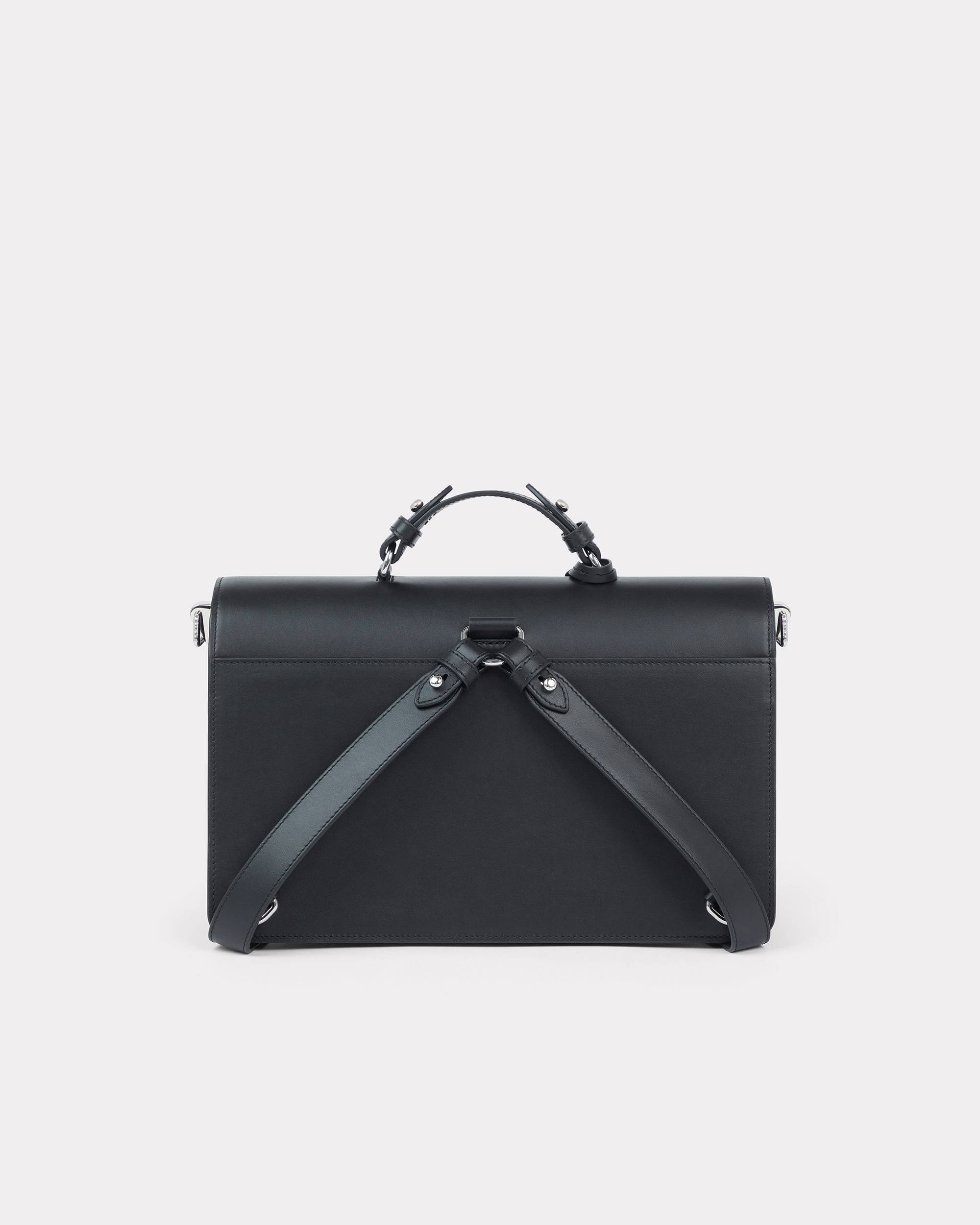 'Rue Vivienne' large leather bag with strap - 2