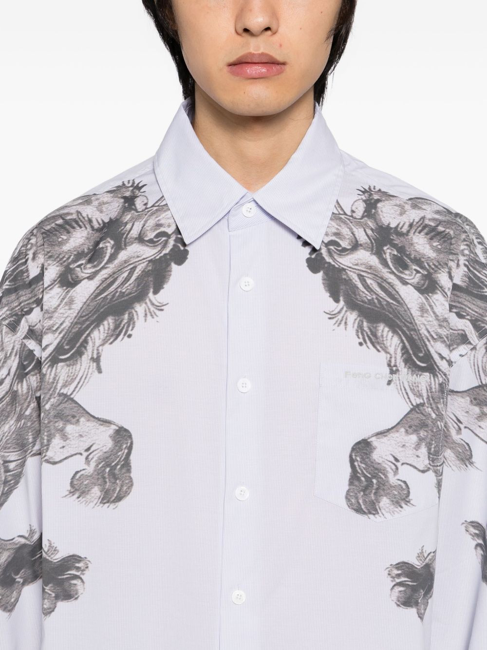 printed long-sleeves shirt - 5