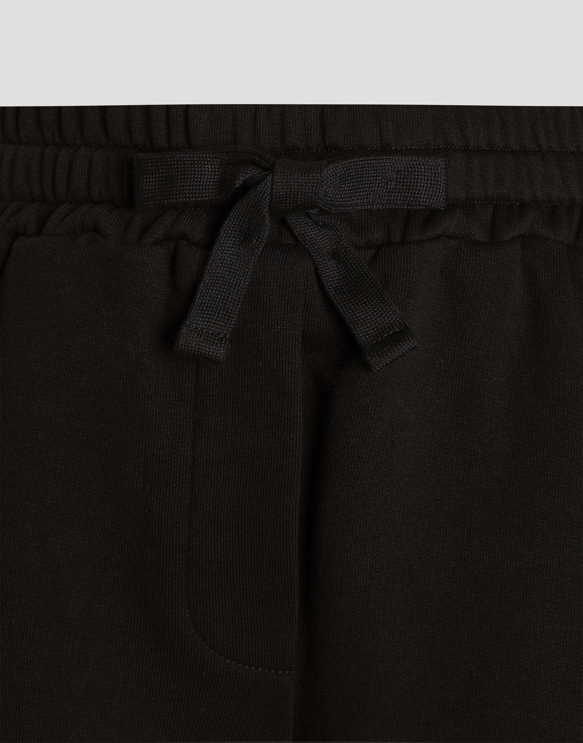 Fleece shorts with DG embroidery - 2