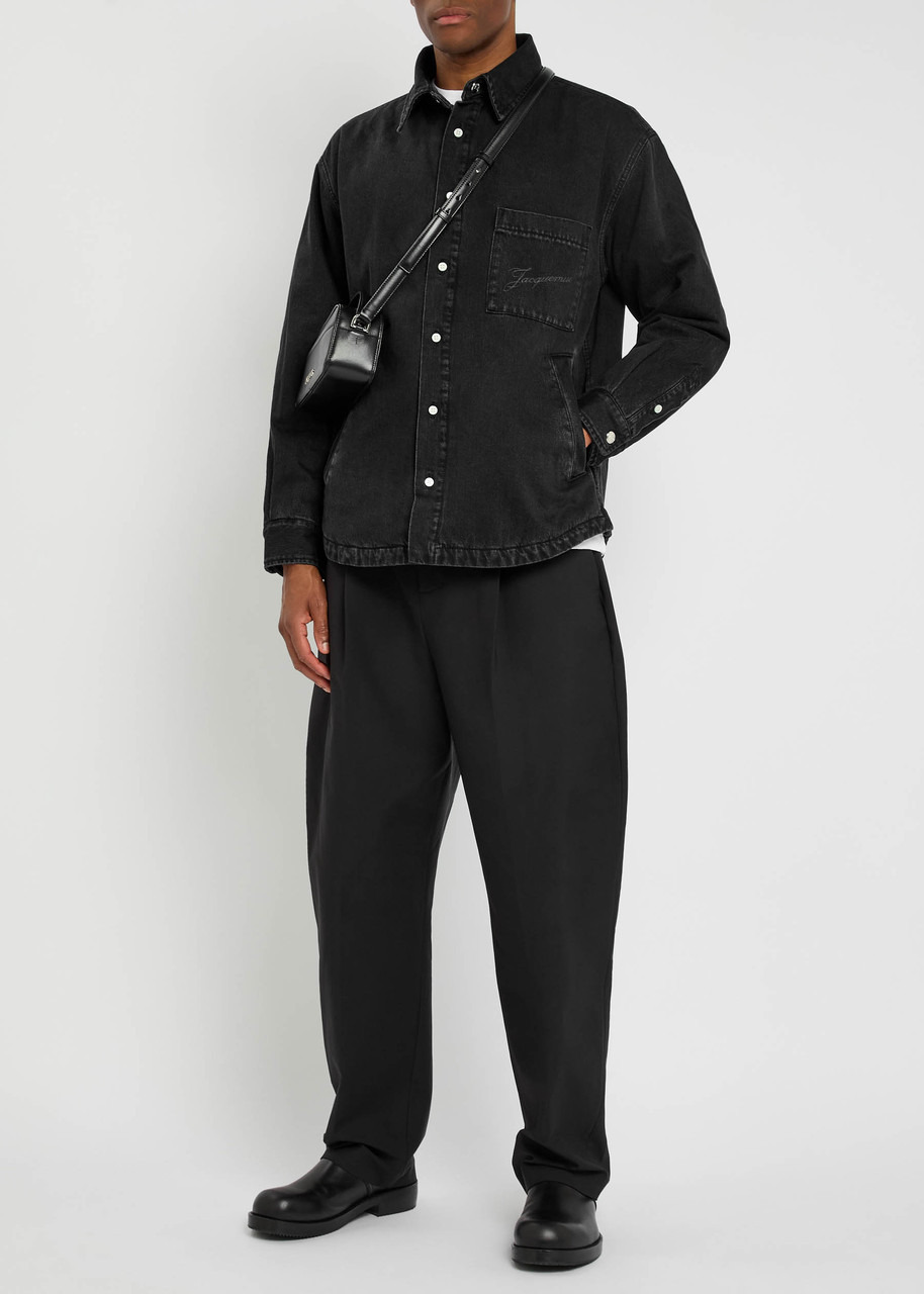 Jacquemus La Chemise Boulanger Quilted Denim Jacket - 4