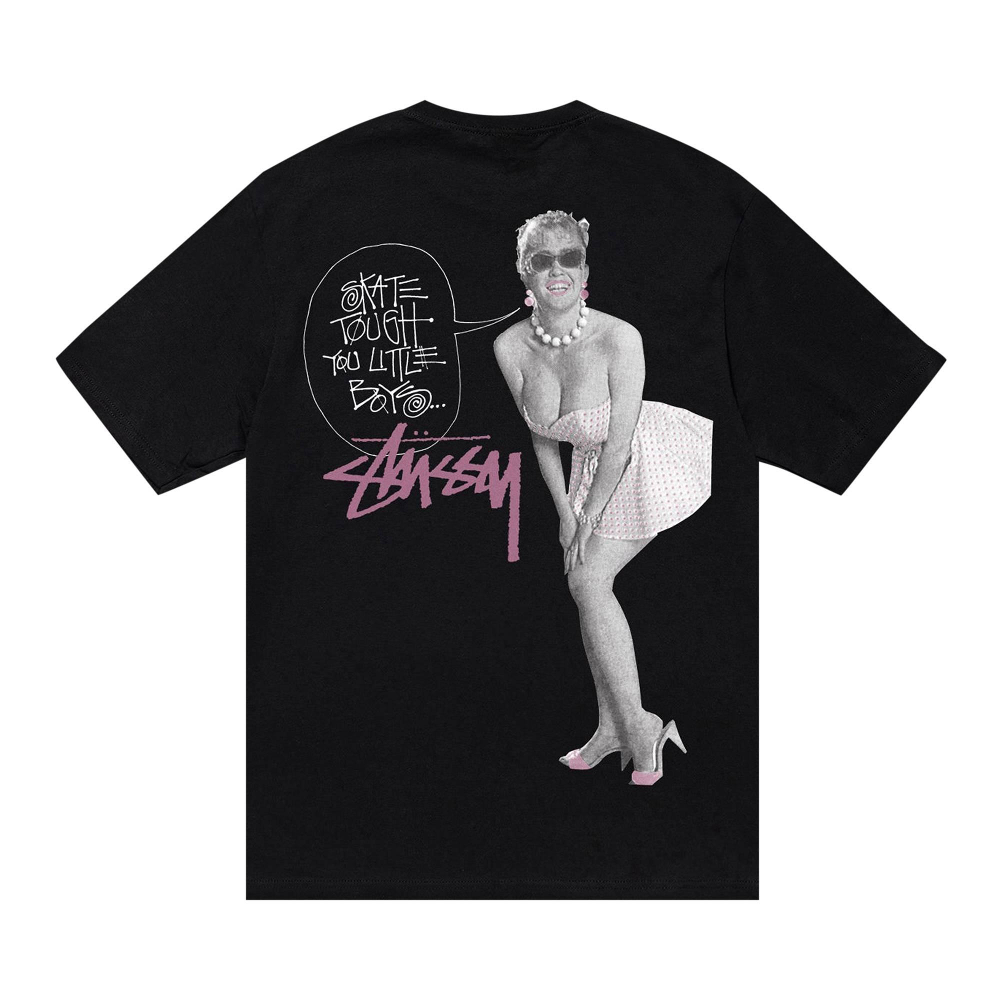 Stüssy Stussy Skate Tough Tee 'Black' | REVERSIBLE