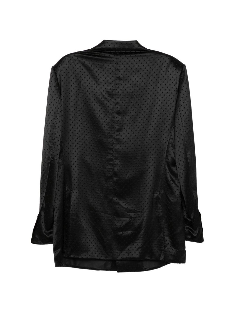TOM FORD polka-dot blazer outlook