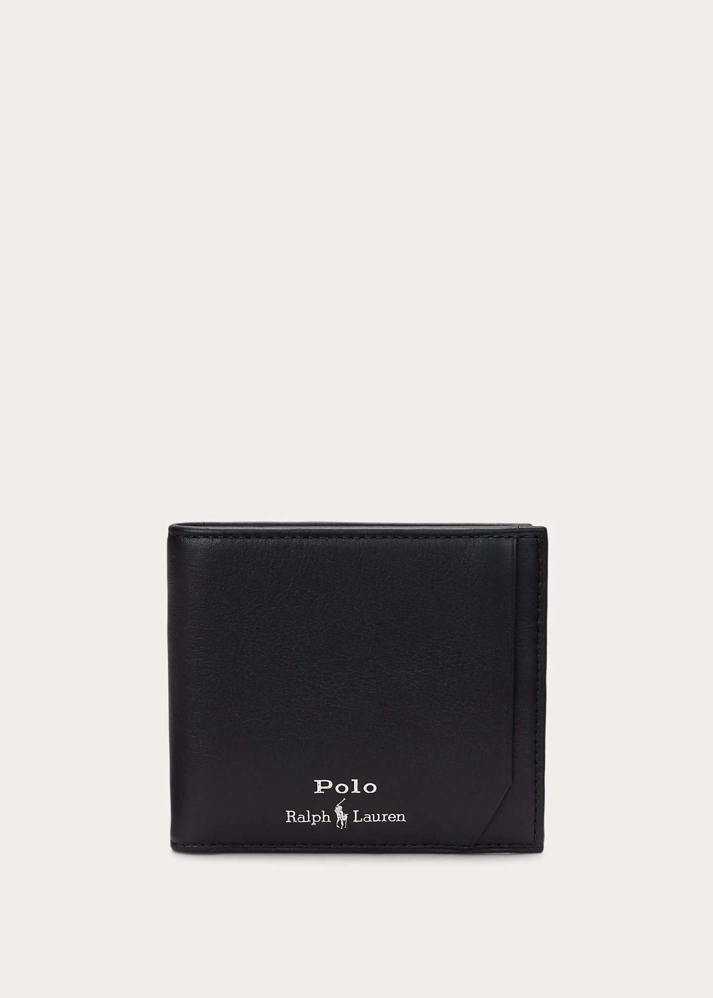Smooth Leather Billfold Wallet - 1