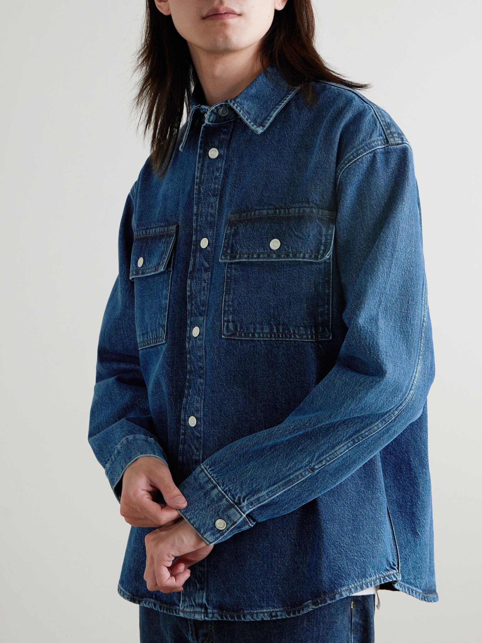 Denim Shirt Blue - 3